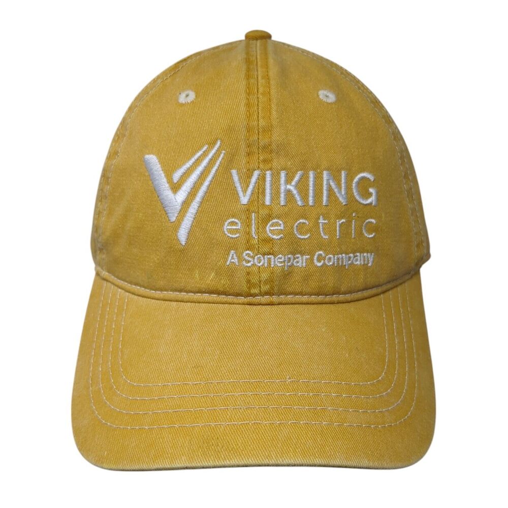 Viking Electric A Sonepar Company Slideback Hat Yellow One Size Adjustable